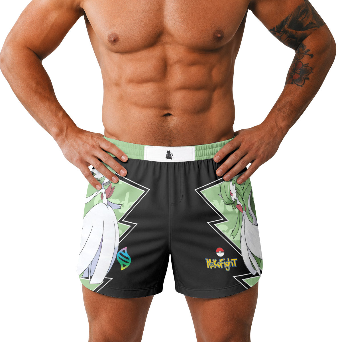 Pokemon Mega Gardevoir Grappling Shorts