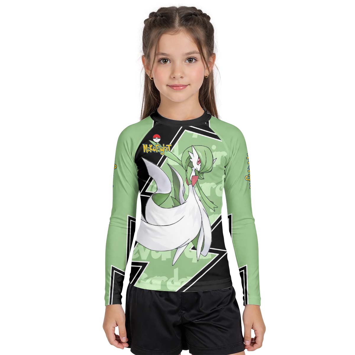 Pokemon Mega Gardevoir Kid Rash Guard