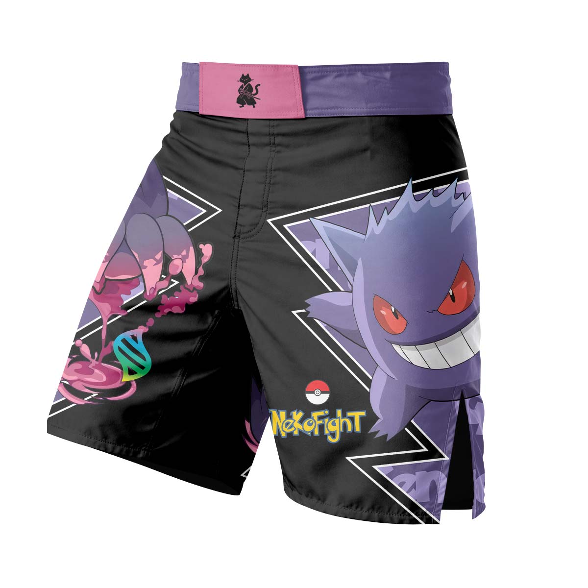 Pokemon Mega Gengar Fight Shorts