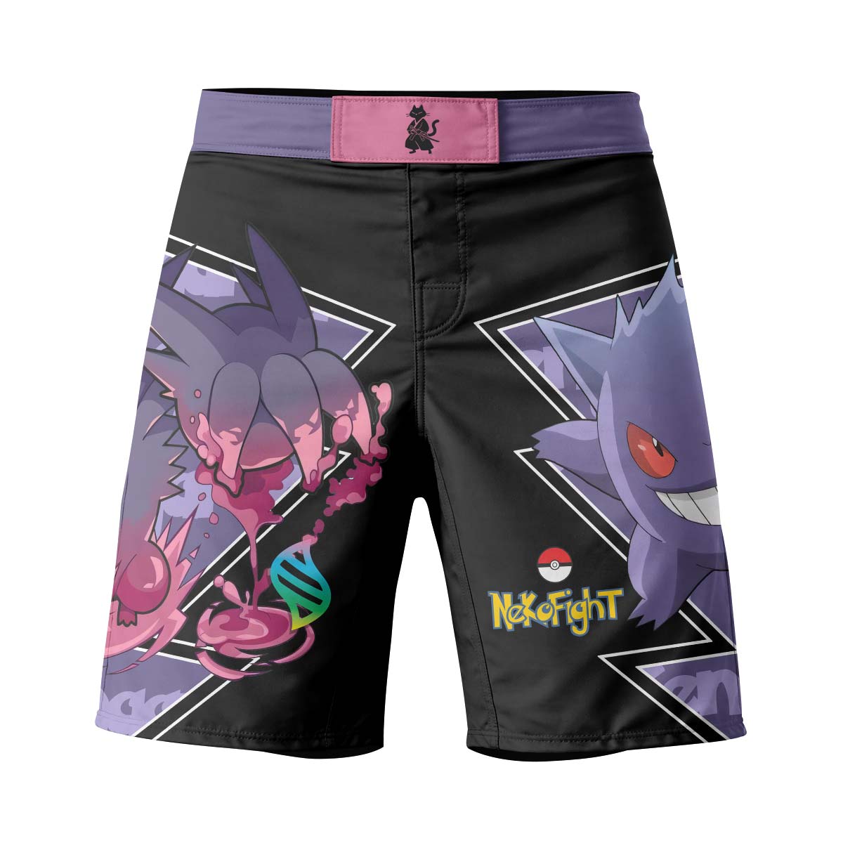 Pokemon Mega Gengar Fight Shorts