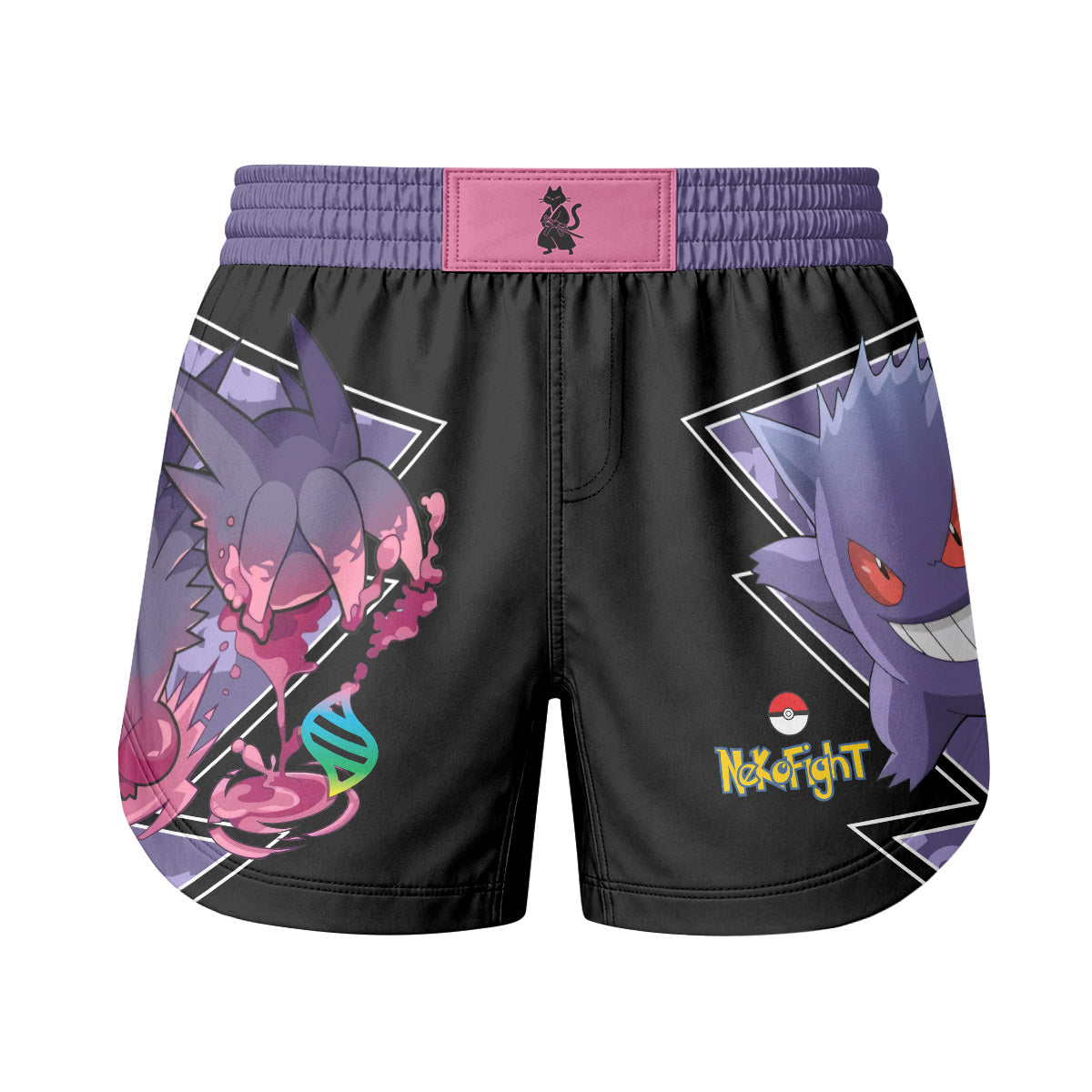 Pokemon Mega Gengar Grappling Shorts