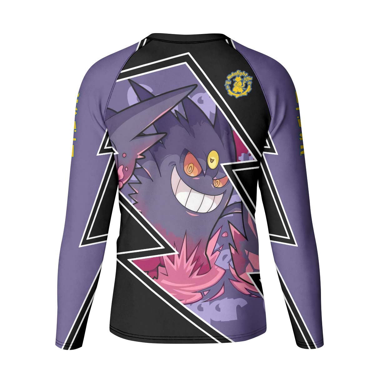 Pokemon Mega Gengar Kid Rash Guard