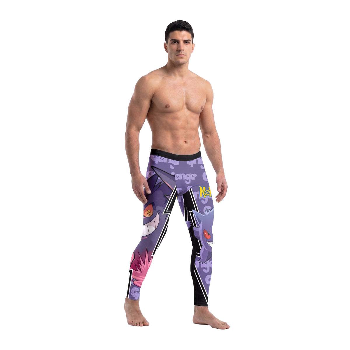  Pokemon Mega Gengar Men's Compression Leggings