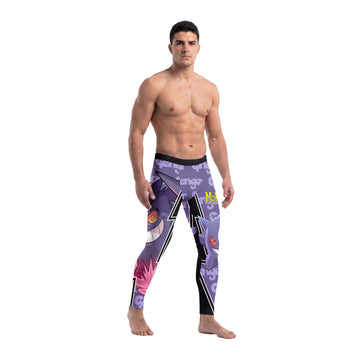  Pokemon Mega Gengar Men's Compression Leggings