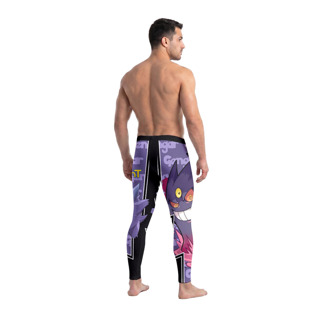  Pokemon Mega Gengar Men's Compression Leggings