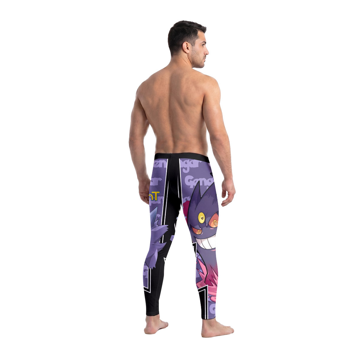  Pokemon Mega Gengar Men's Compression Leggings
