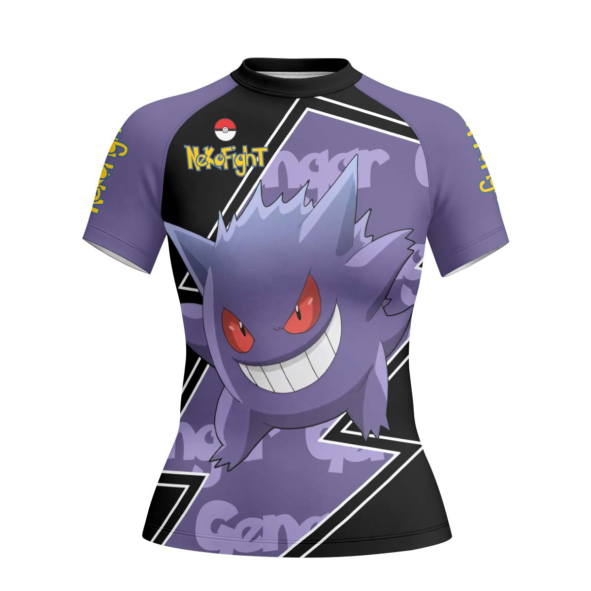 Pokemon Mega Gengar Rash Guard