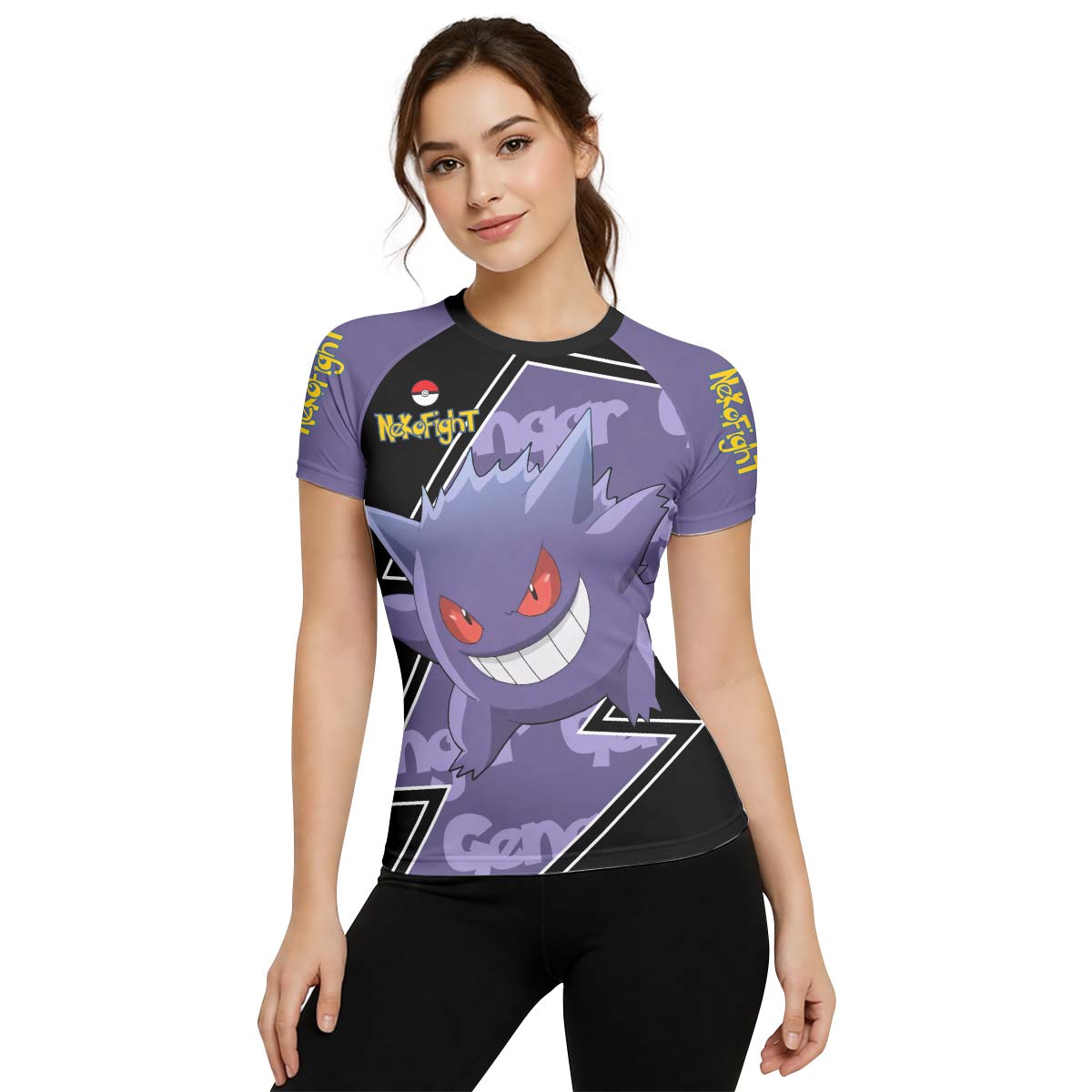 Pokemon Mega Gengar Rash Guard