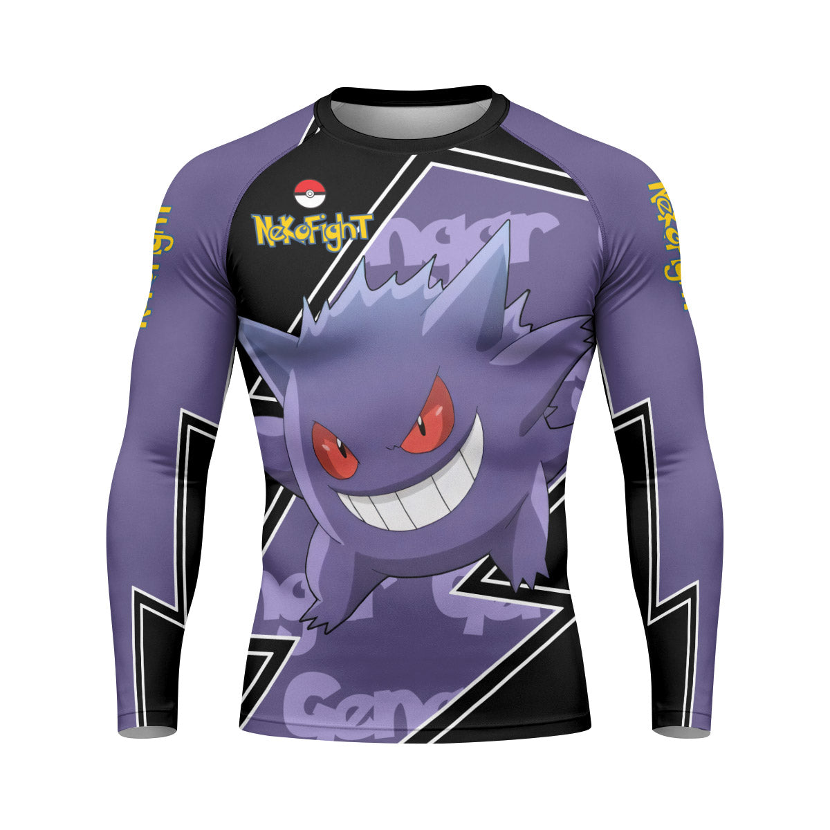 Pokemon Mega Gengar Rash Guard