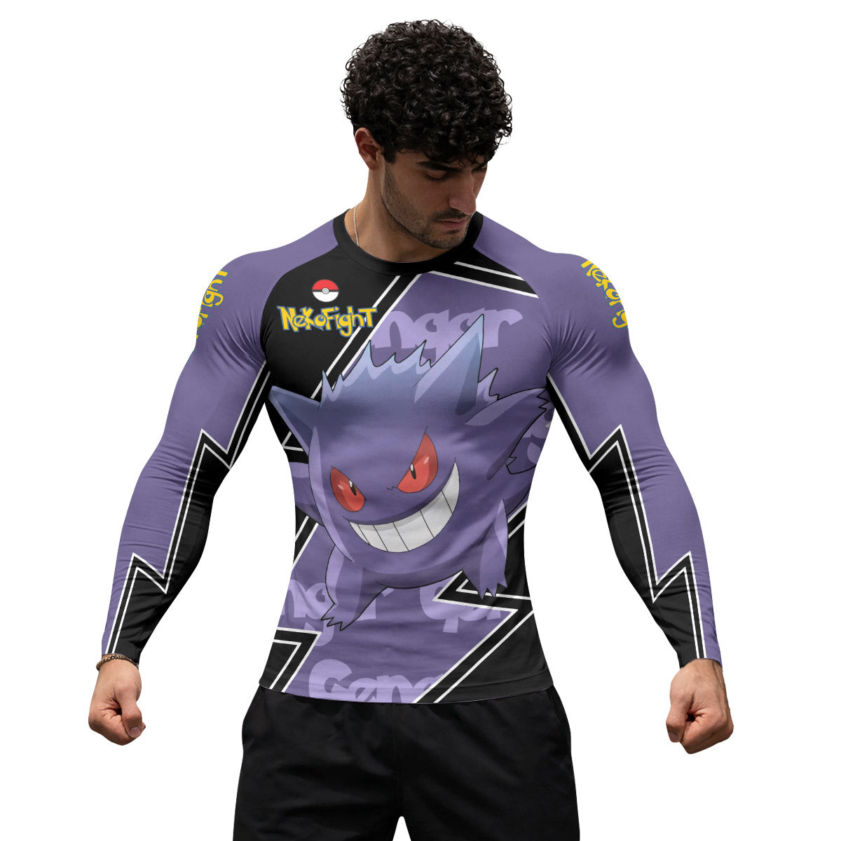 Pokemon Mega Gengar Rash Guard