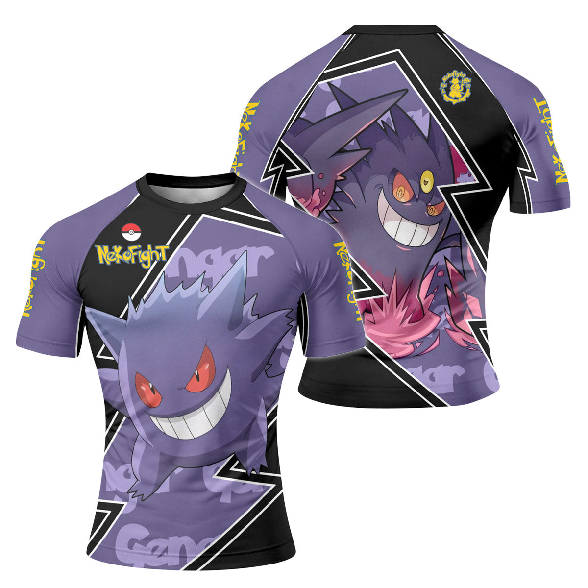 Pokemon Mega Gengar Rash Guard
