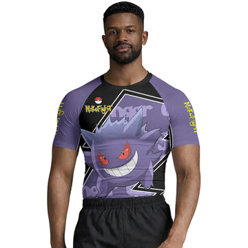 Pokemon Mega Gengar Rash Guard