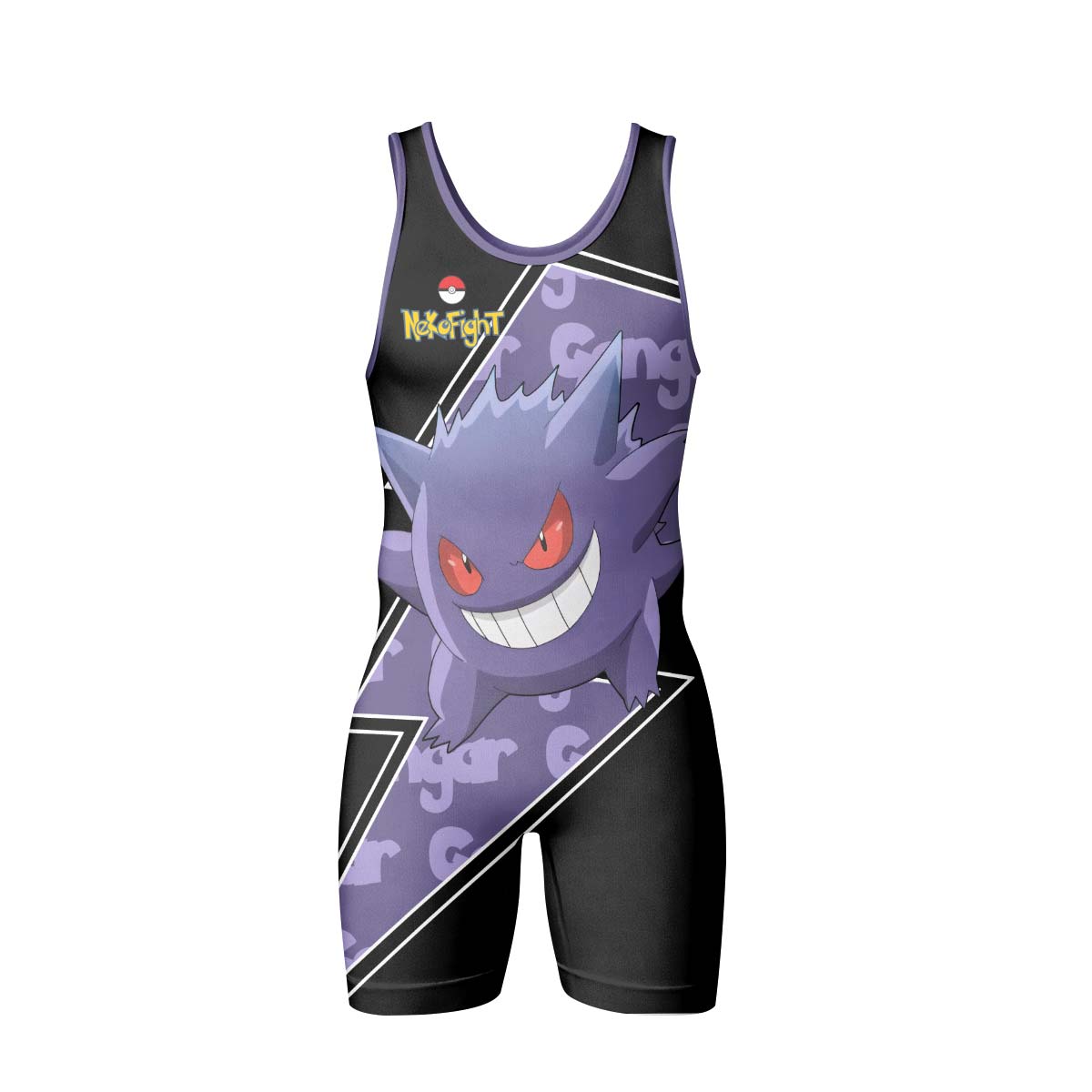 Pokemon Mega Gengar Wrestling Singlet