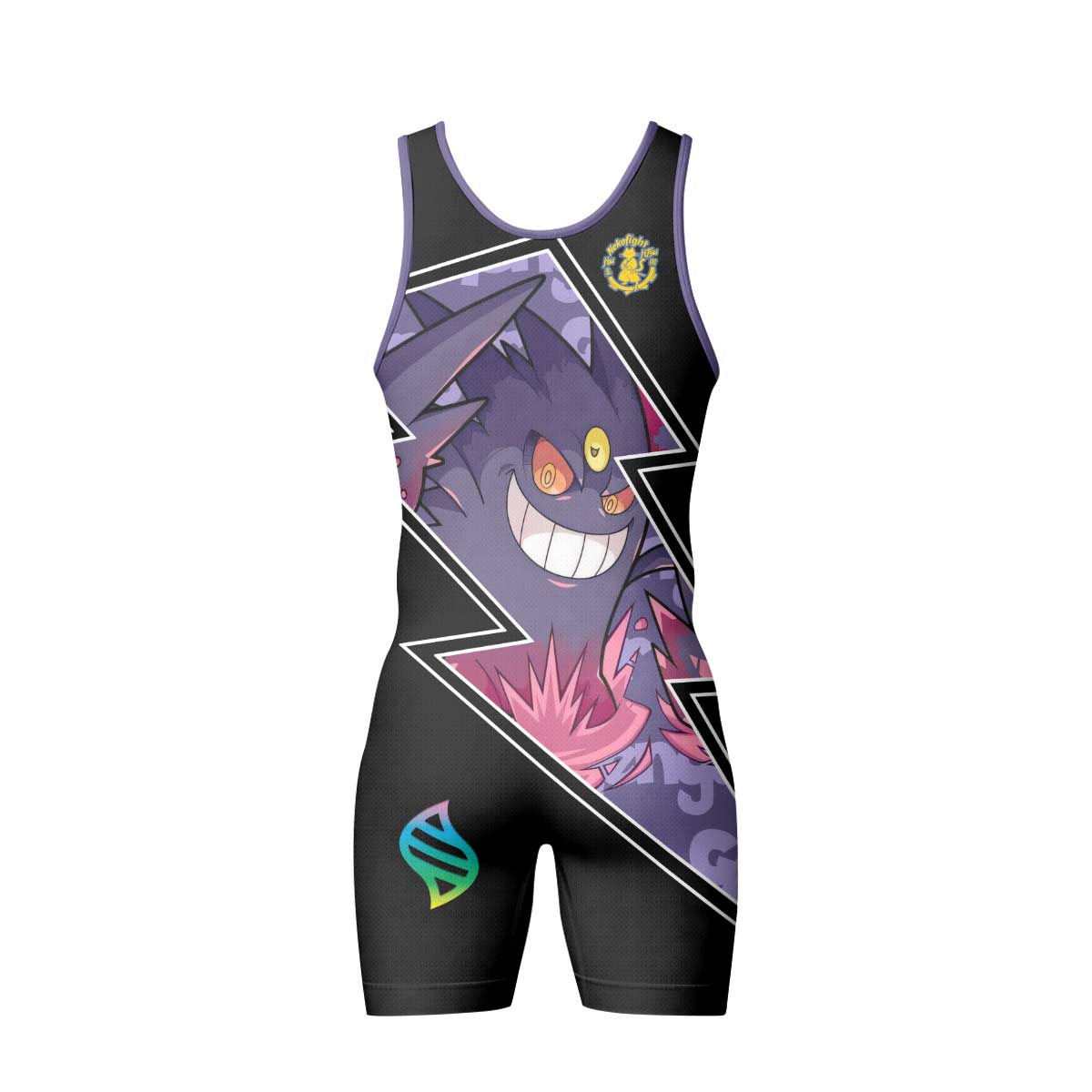 Pokemon Mega Gengar Wrestling Singlet