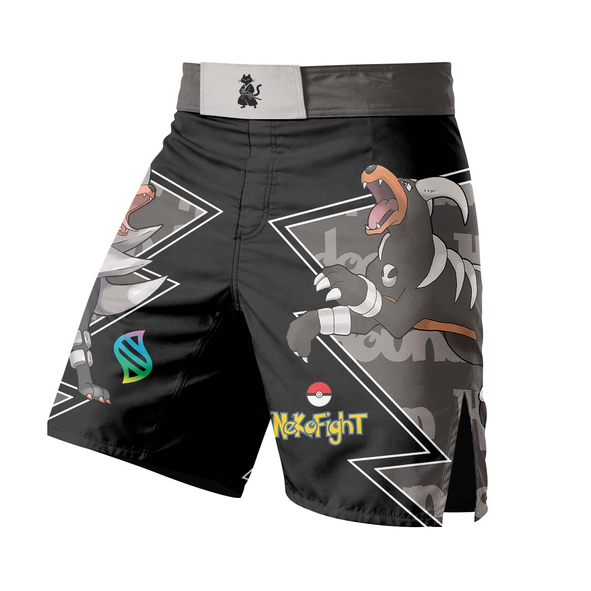 Pokemon Mega Houndoom Fight Shorts