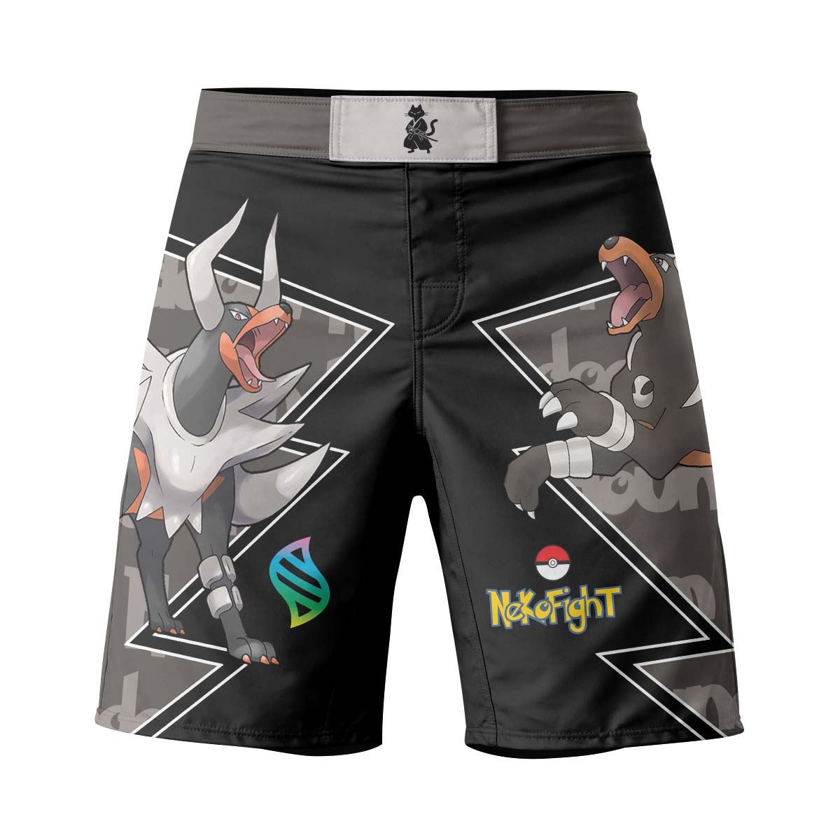 Pokemon Mega Houndoom Fight Shorts