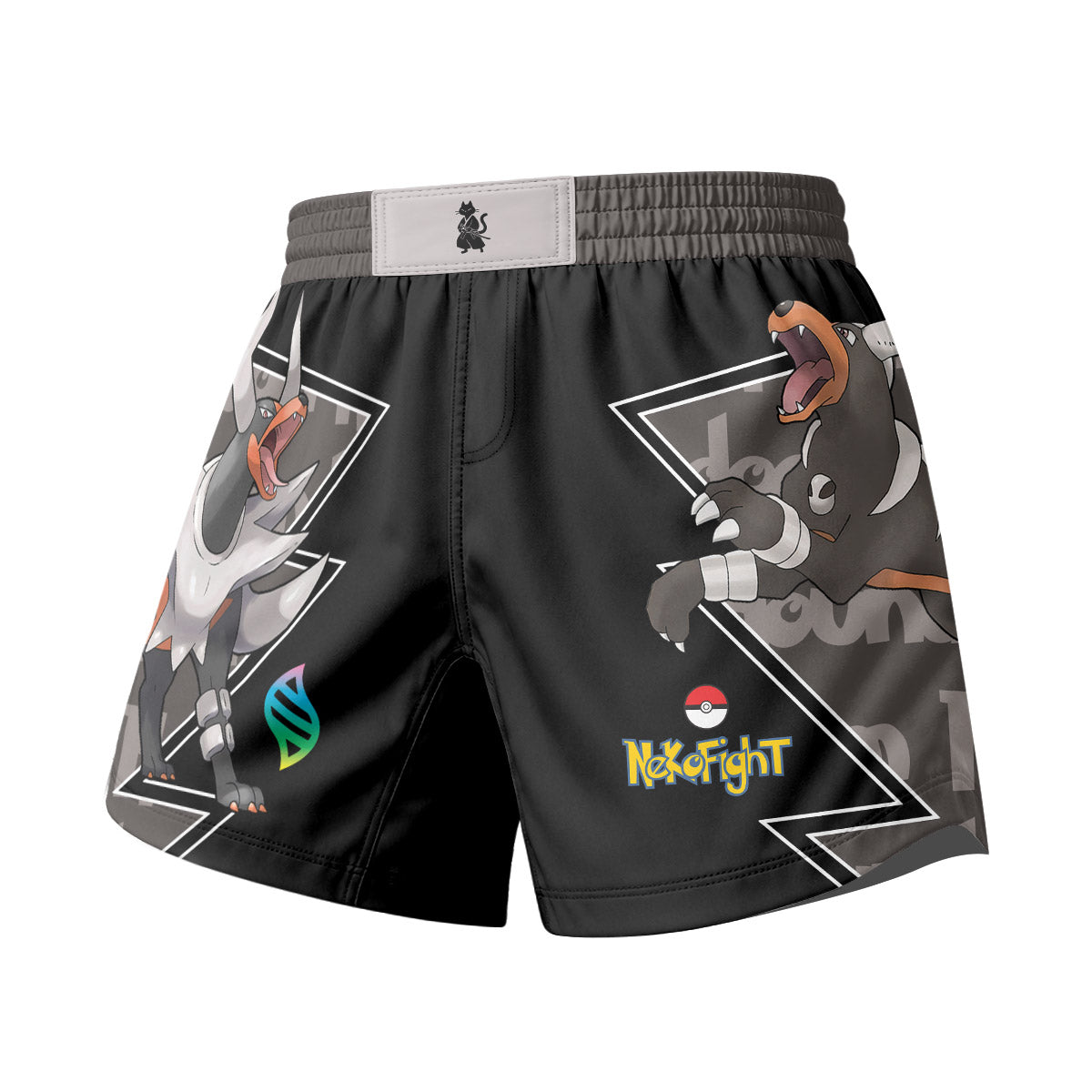 Pokemon Mega Houndoom Grappling Shorts