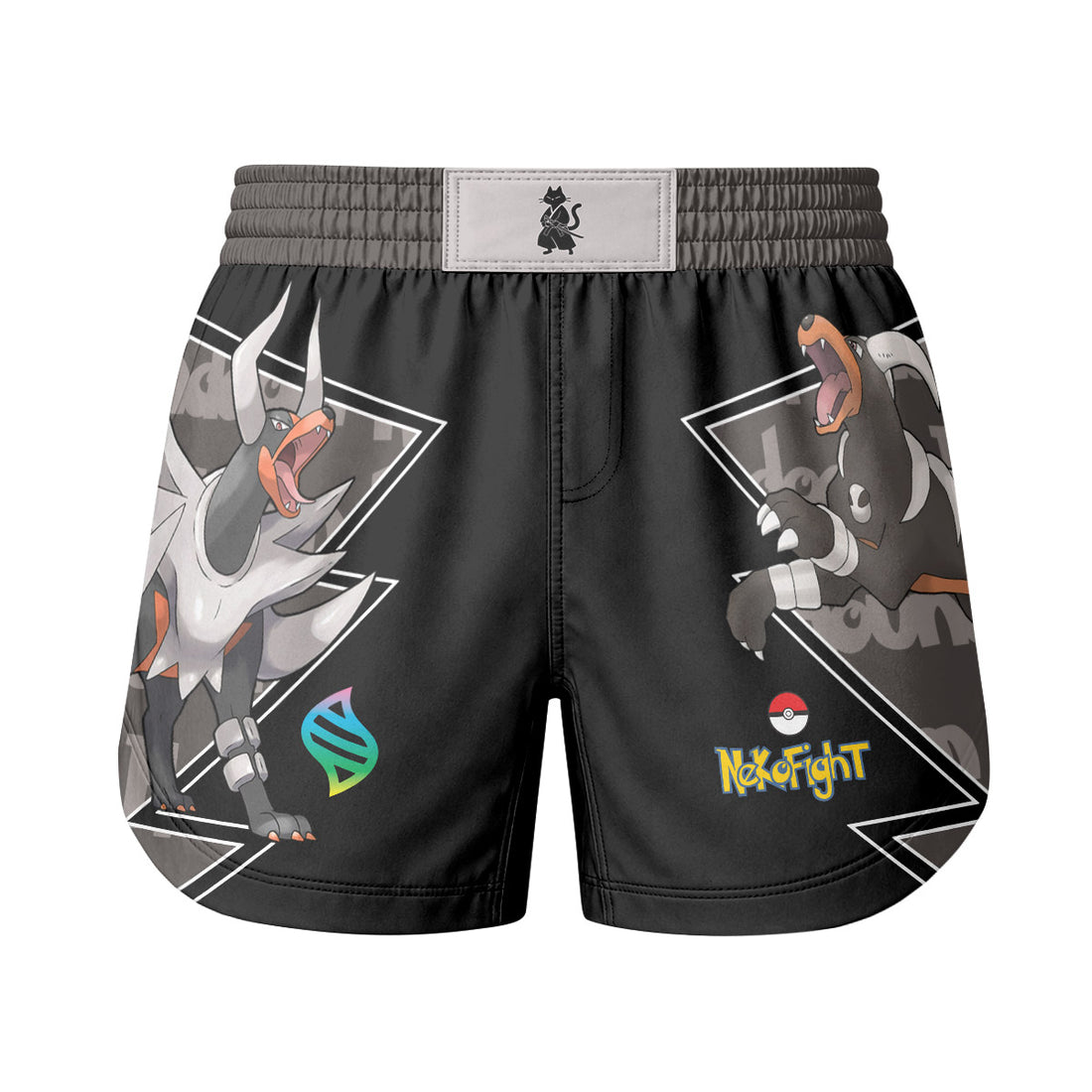 Pokemon Mega Houndoom Grappling Shorts