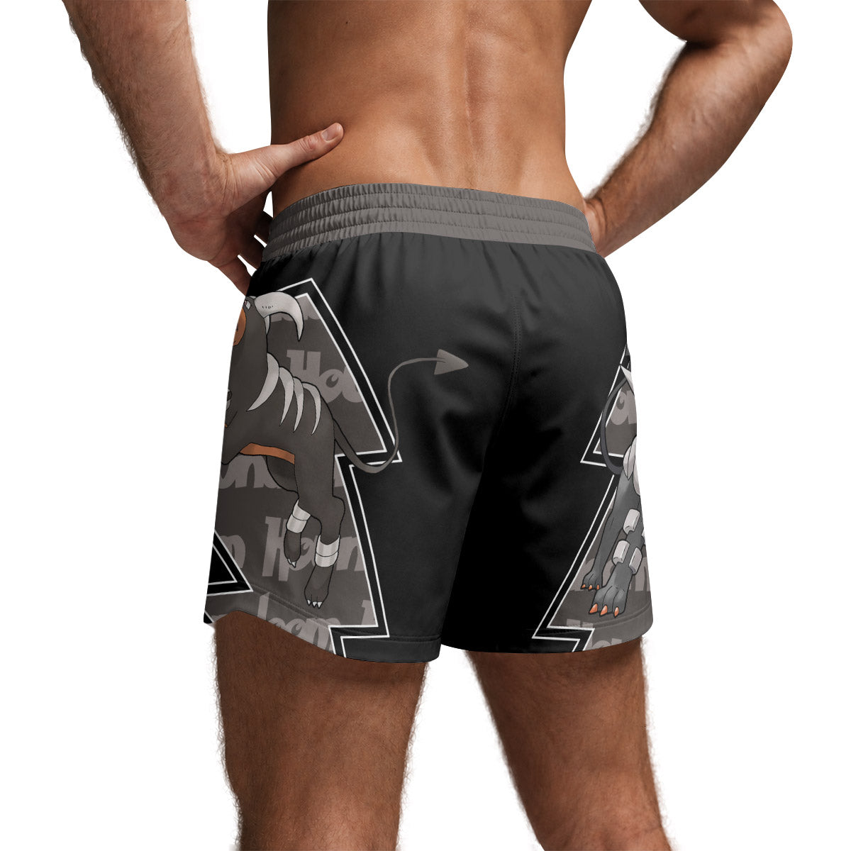 Pokemon Mega Houndoom Grappling Shorts