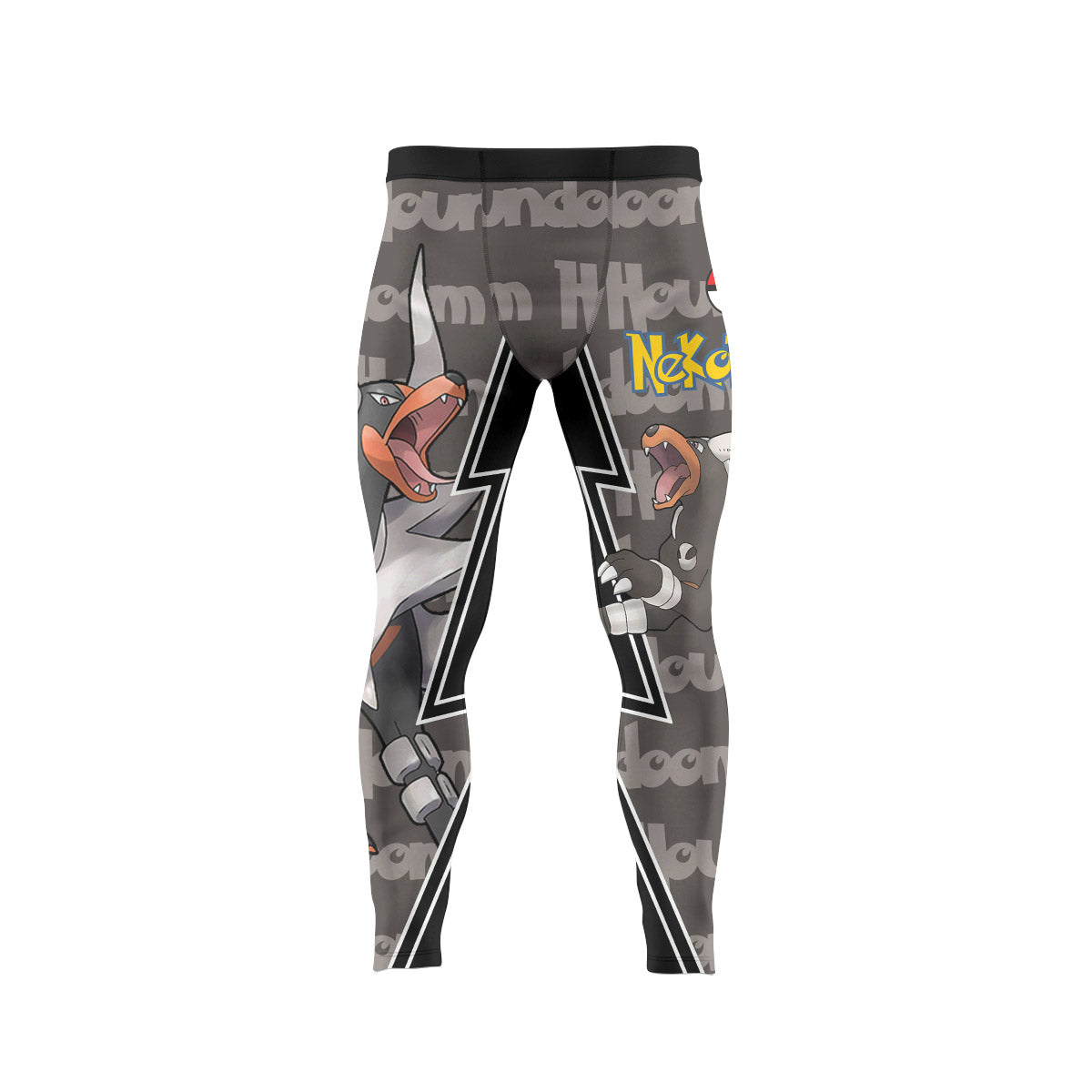  Pokemon Mega Houndoom Men's Compression Leggings