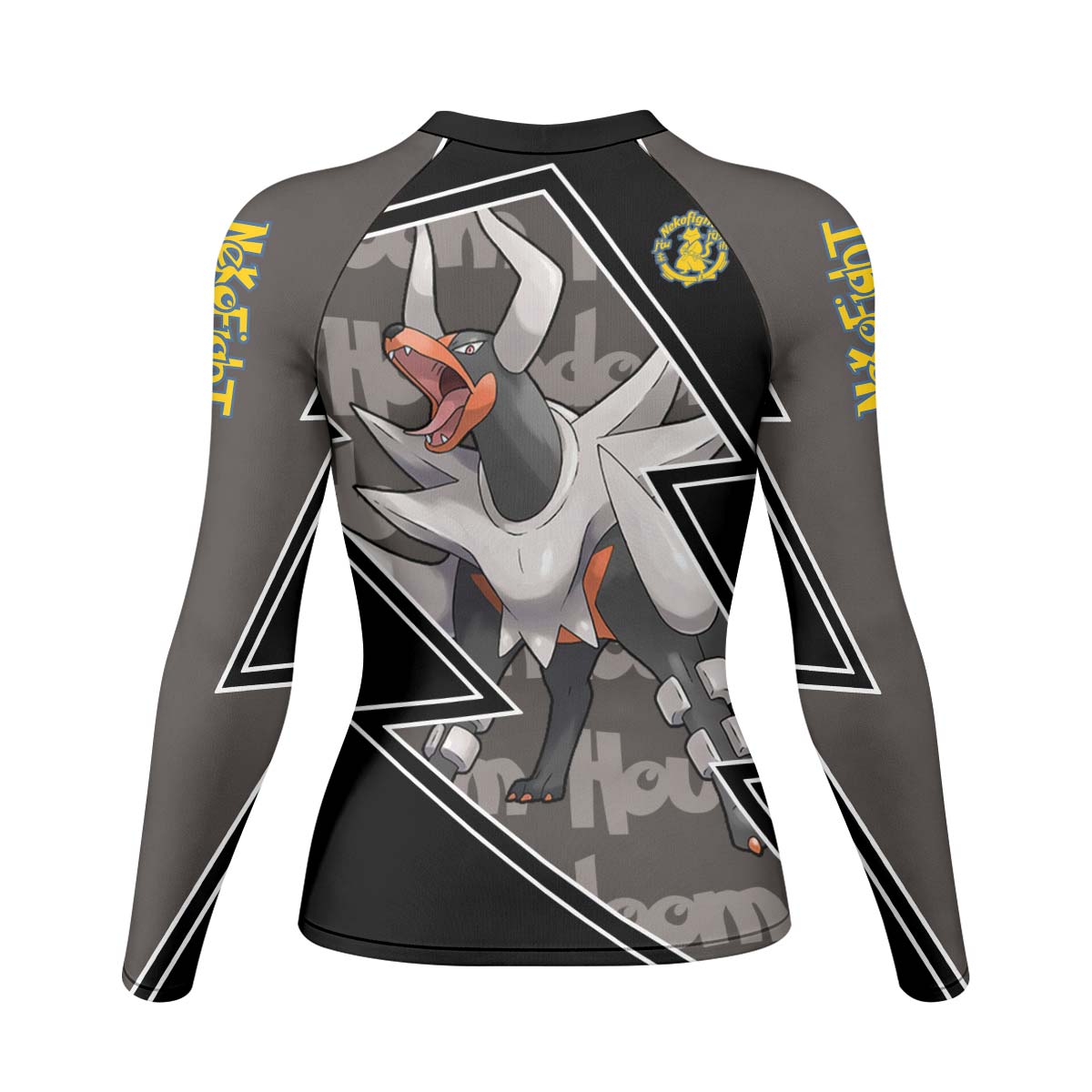 Pokemon Mega Houndoom Rash Guard