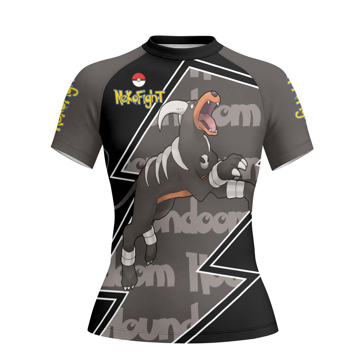 Pokemon Mega Houndoom Rash Guard