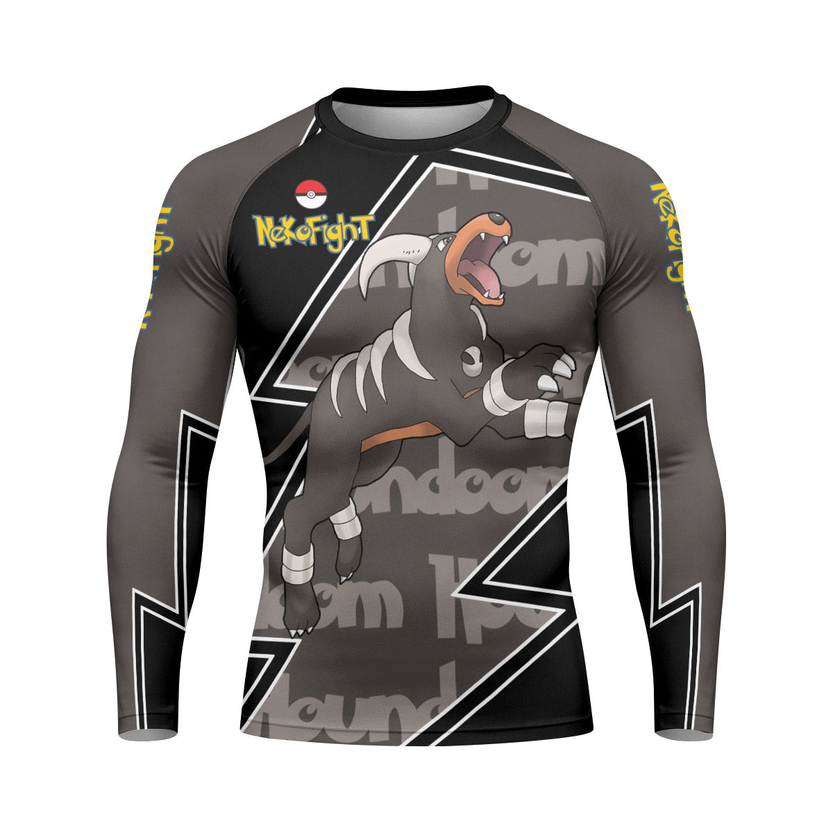 Pokemon Mega Houndoom Rash Guard