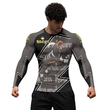 Pokemon Mega Houndoom Rash Guard