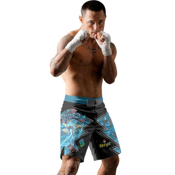 Pokemon Mega Lucario Fight Shorts