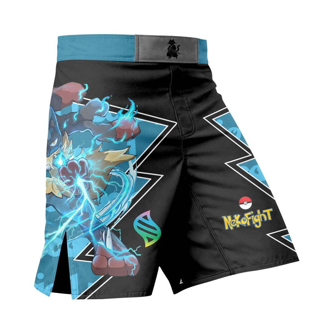 Pokemon Mega Lucario Fight Shorts
