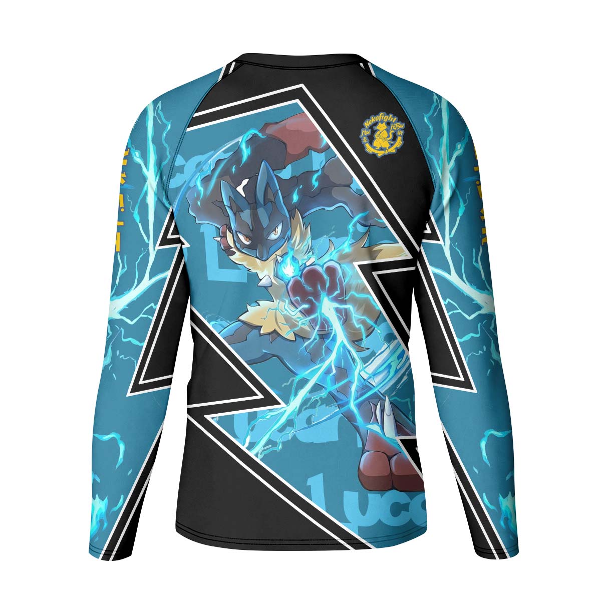 Pokemon Mega Lucario Kid Rash Guard