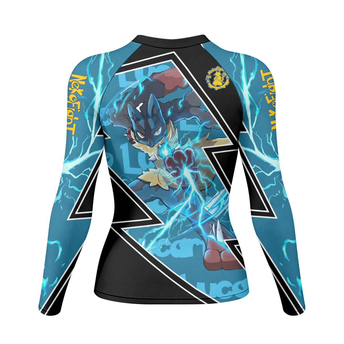 Pokemon Mega Lucario Rash Guard