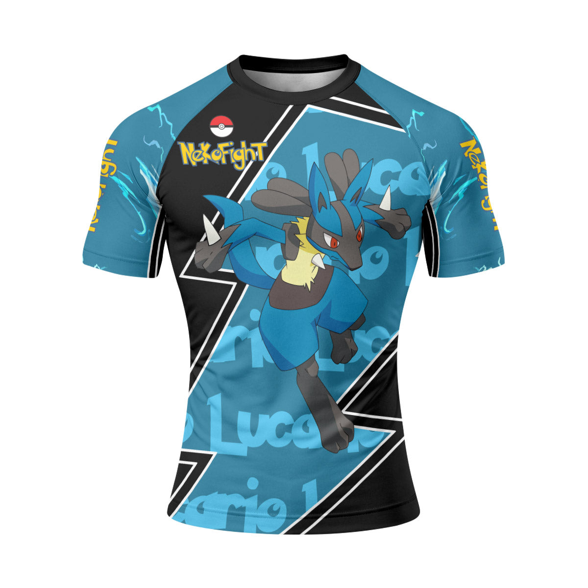 Pokemon Mega Lucario Rash Guard