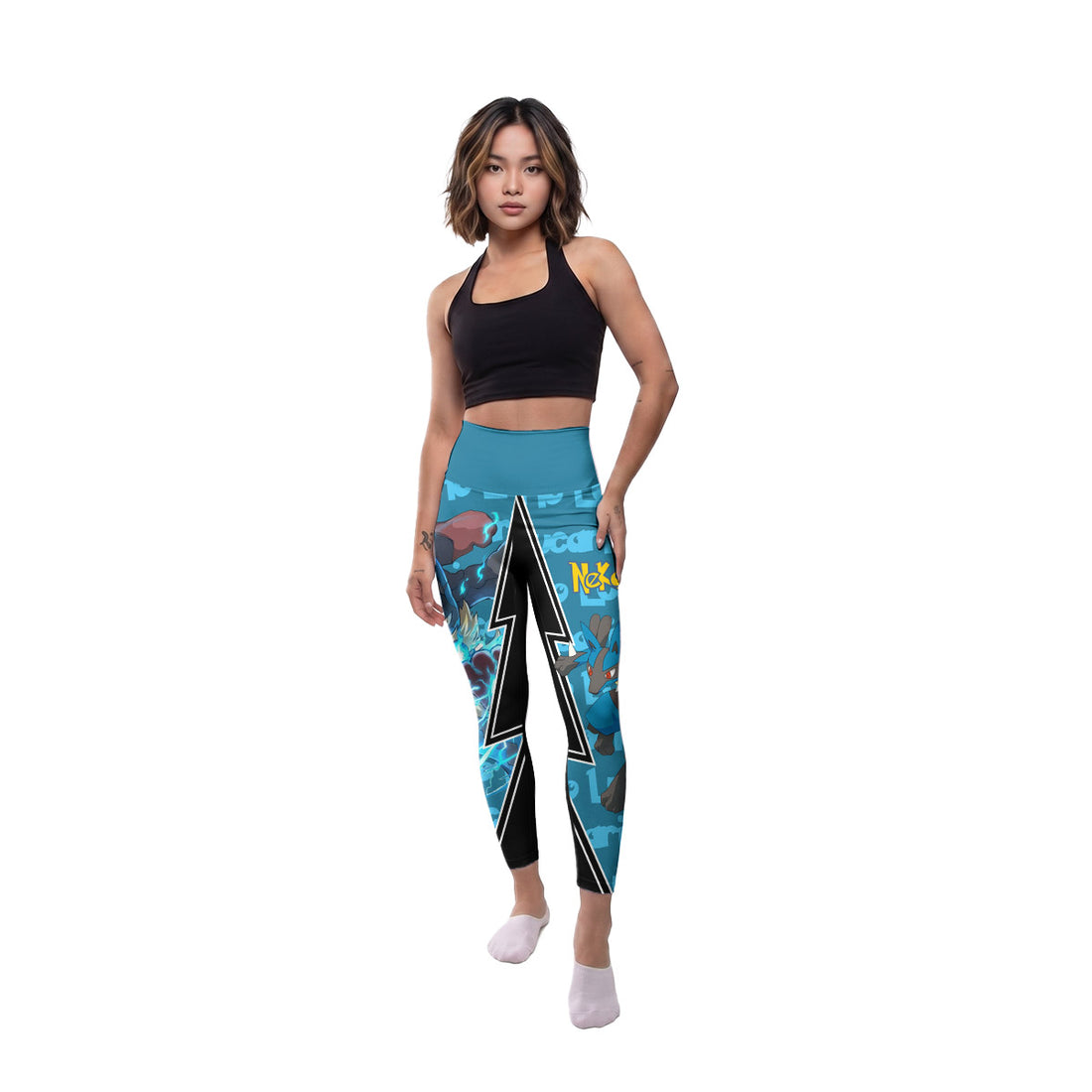  Pokemon Mega Lucario Women's Leggings