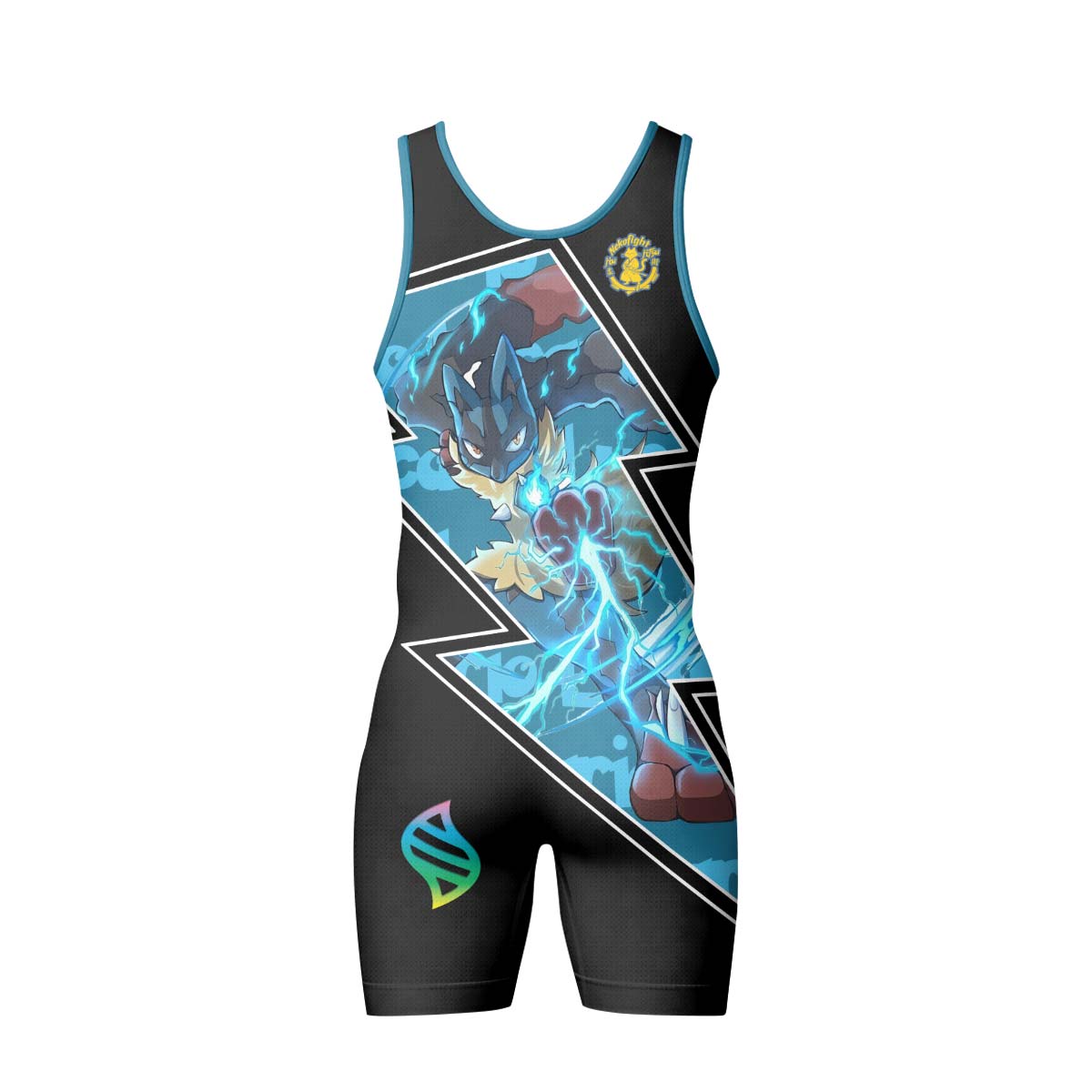 Pokemon Mega Lucario Wrestling Singlet
