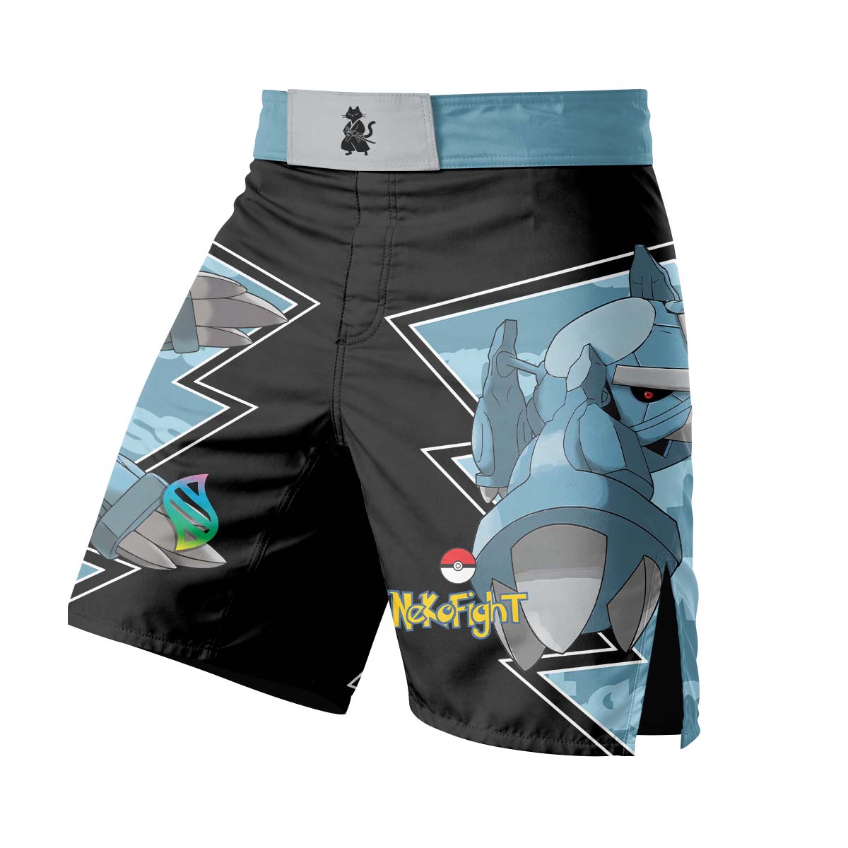 Pokemon Mega Metagross Fight Shorts