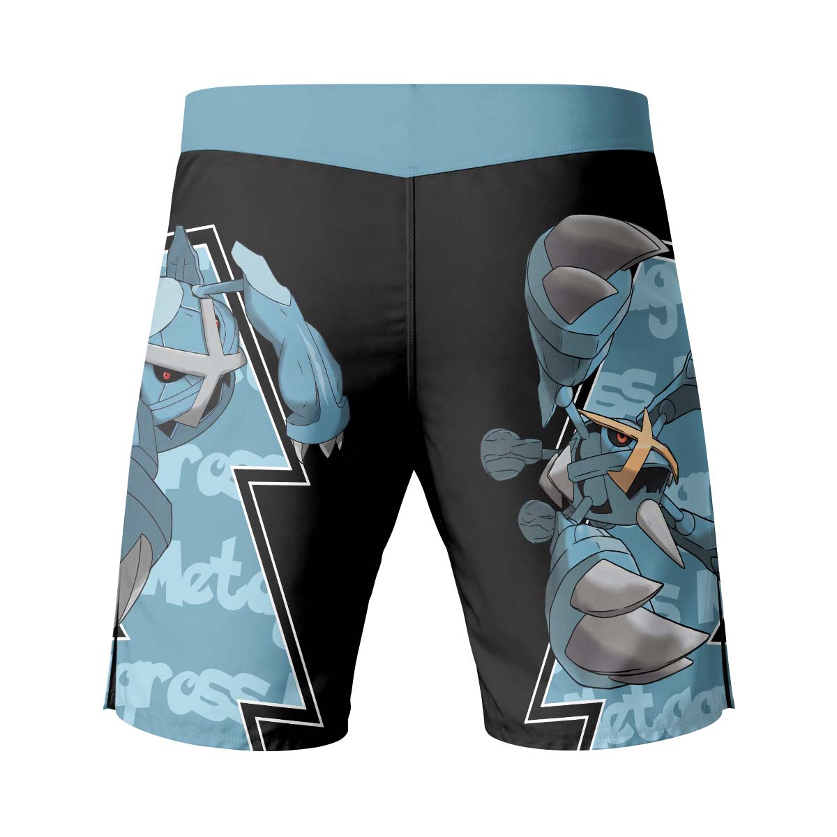 Pokemon Mega Metagross Fight Shorts