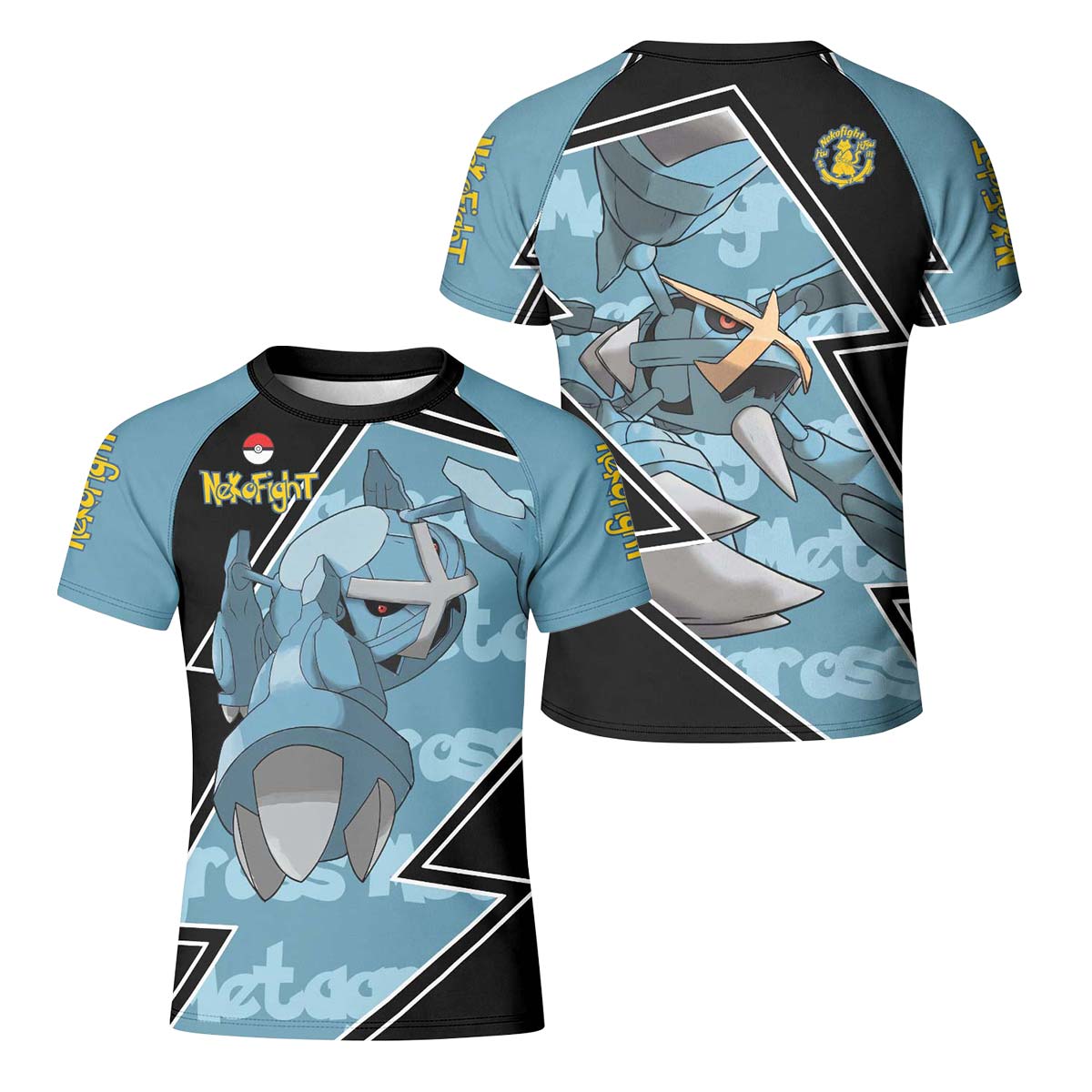 Pokemon Mega Metagross Kid Rash Guard