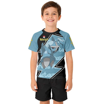 Pokemon Mega Metagross Kid Rash Guard