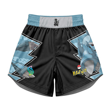 Pokemon Mega Metagross Kids Grappling Shorts