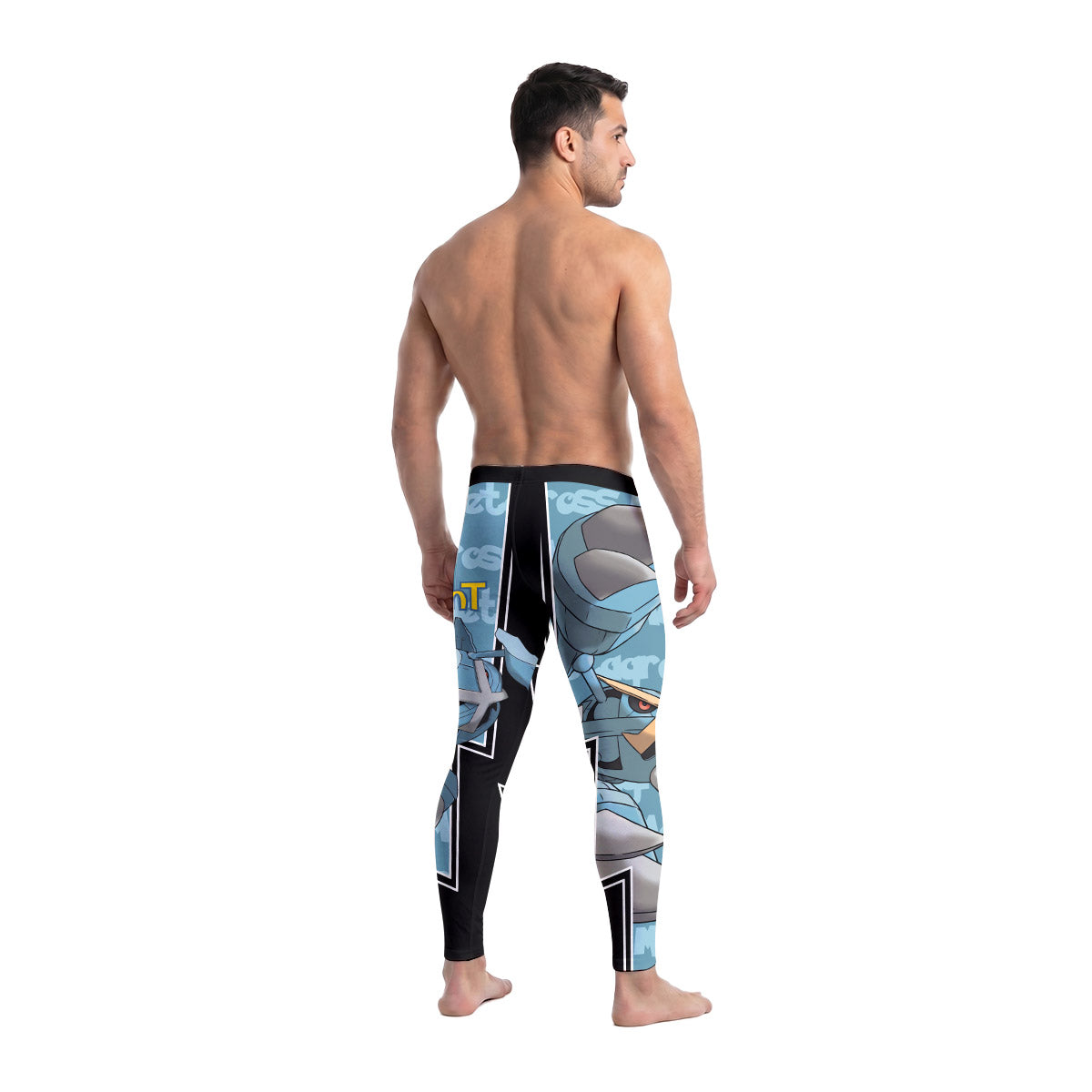  Pokemon Mega Metagross Men's Compression Leggings