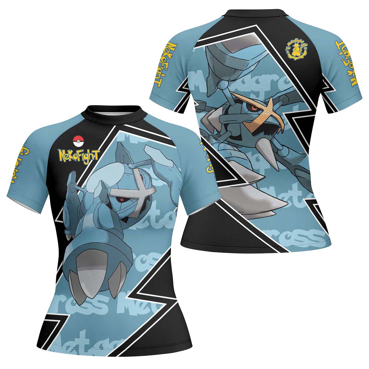 Pokemon Mega Metagross Rash Guard