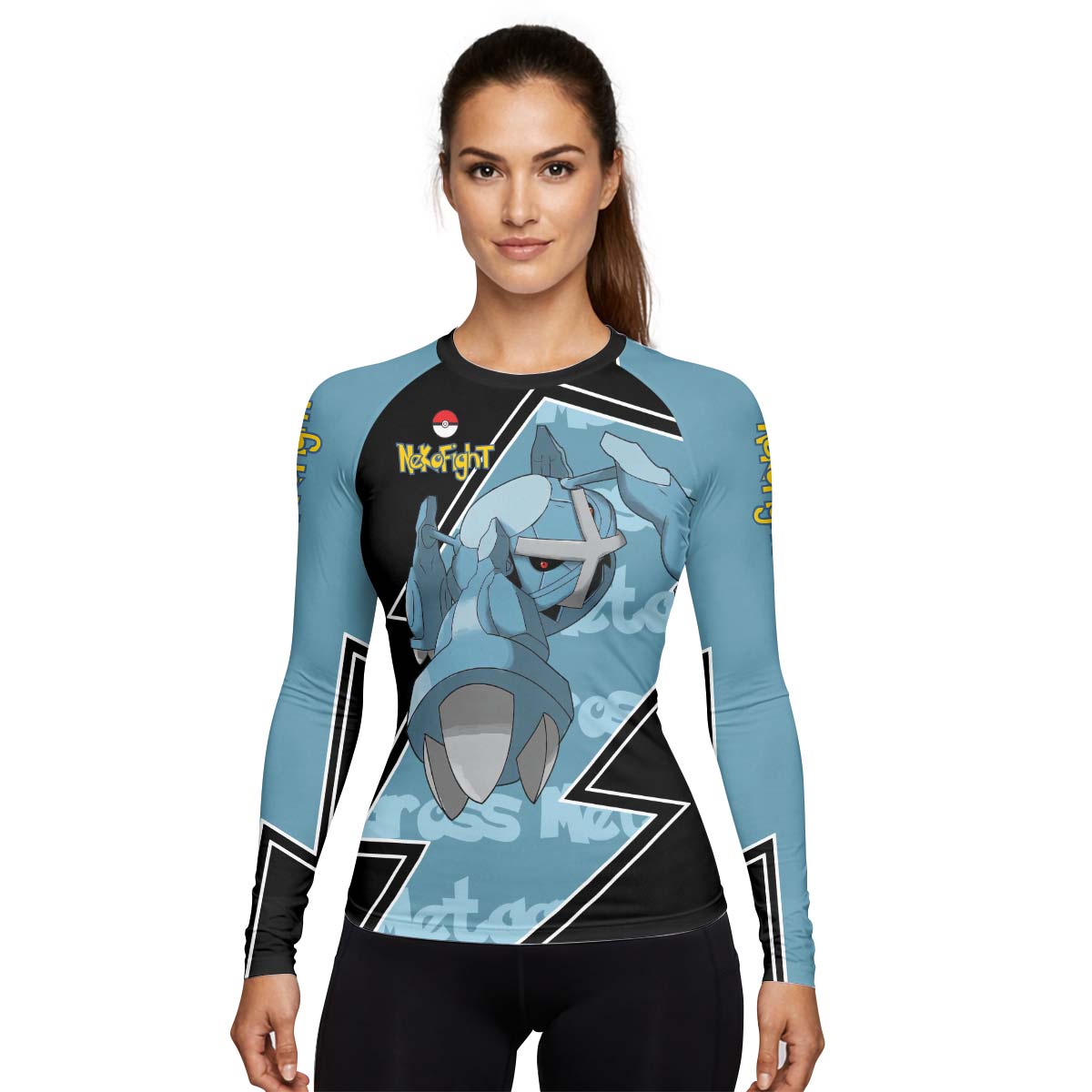 Pokemon Mega Metagross Rash Guard