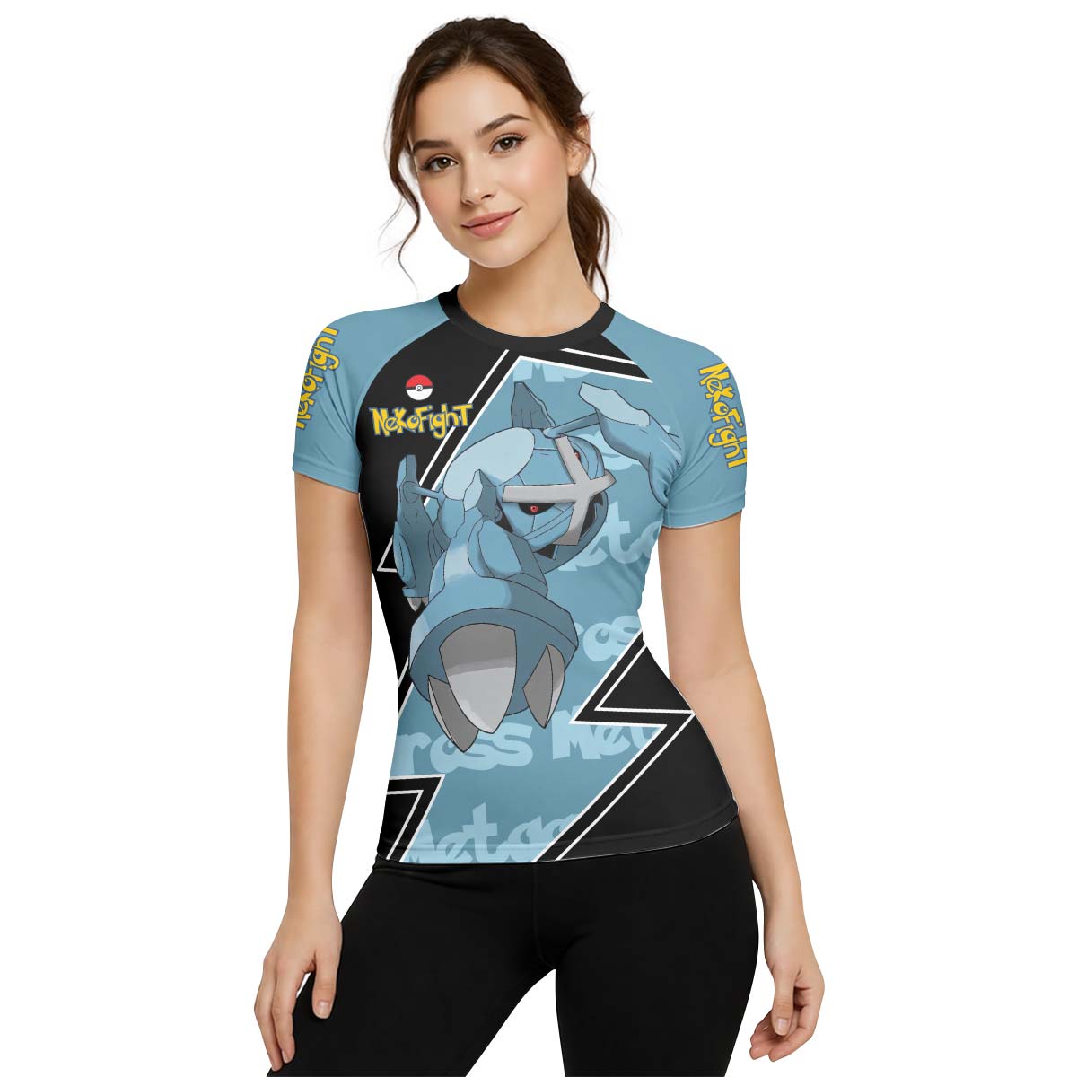 Pokemon Mega Metagross Rash Guard