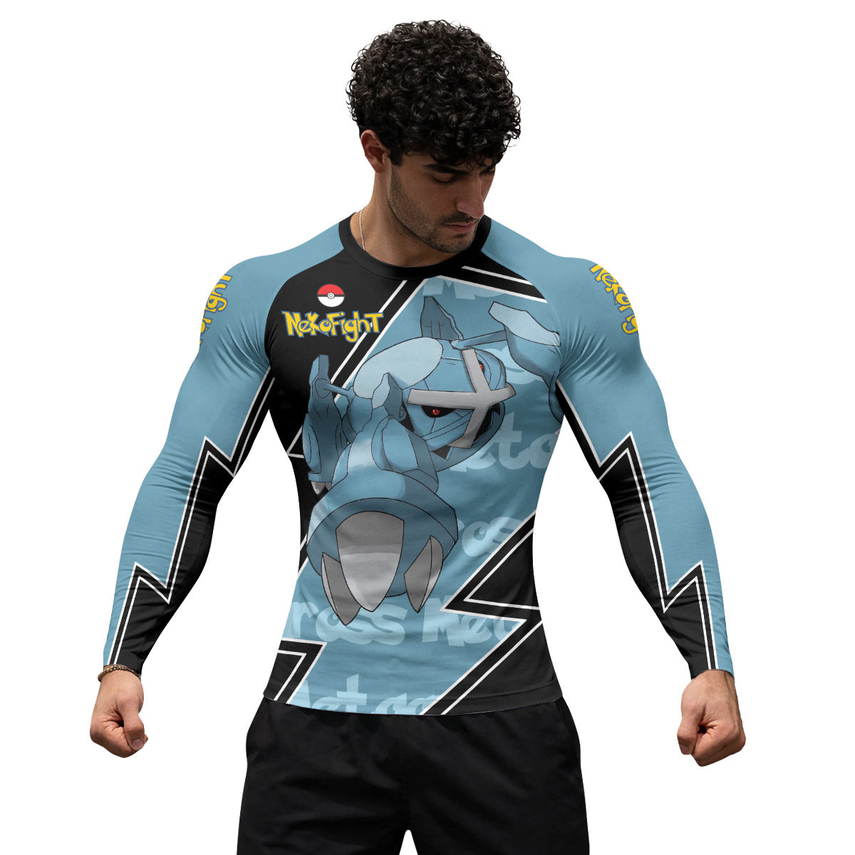 Pokemon Mega Metagross Rash Guard