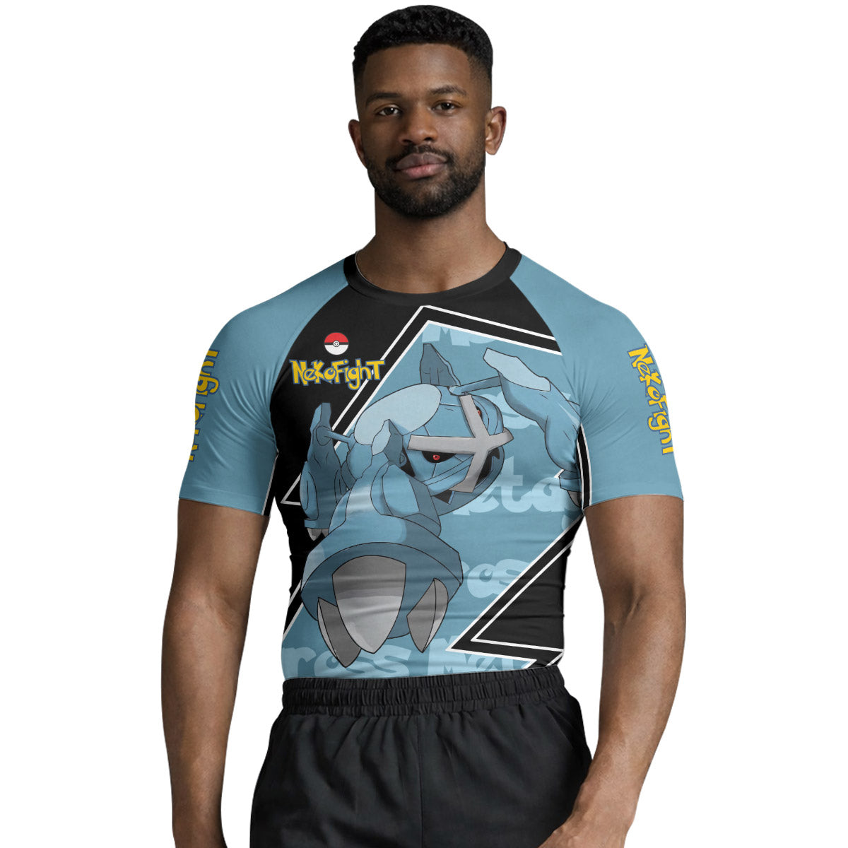 Pokemon Mega Metagross Rash Guard