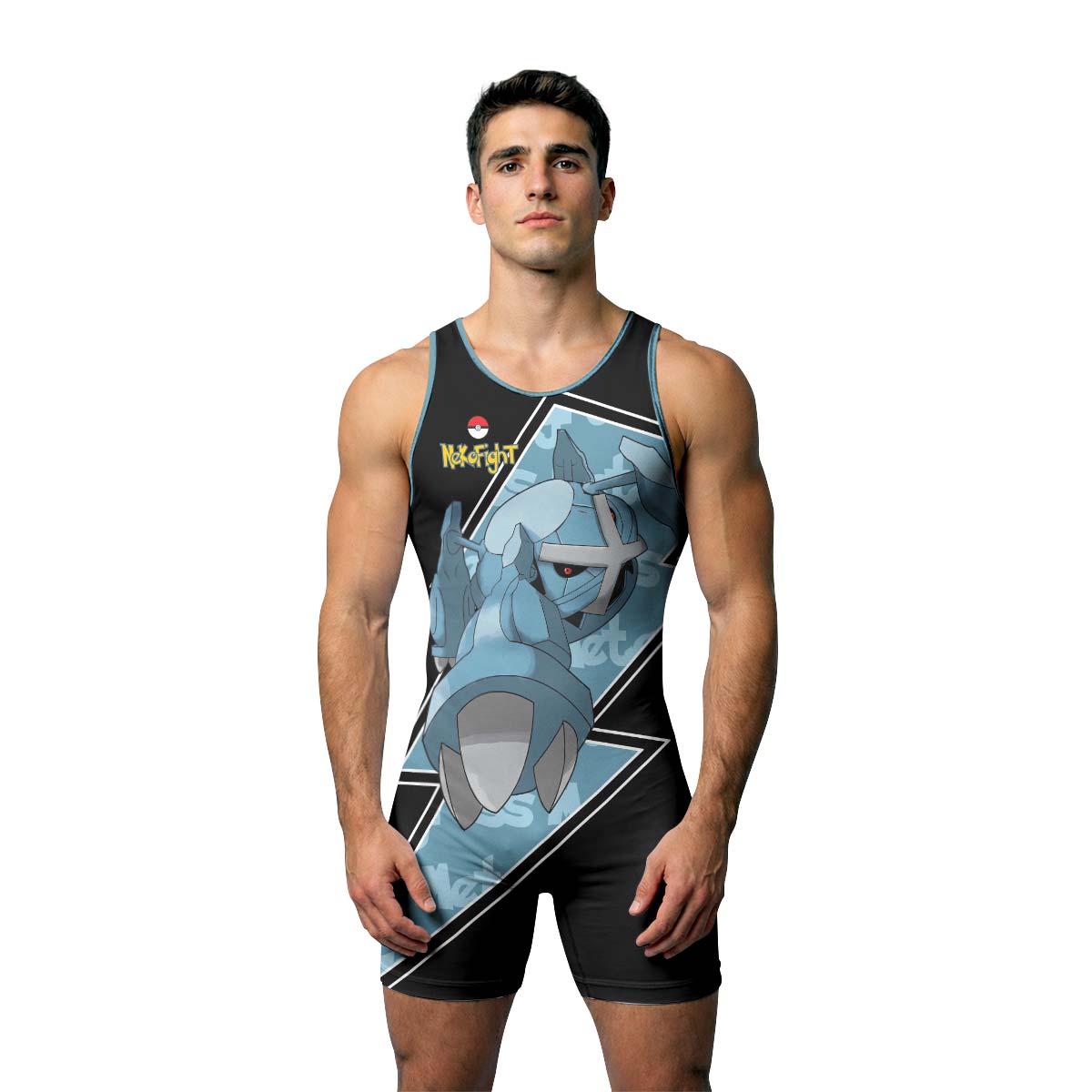Pokemon Mega Metagross Wrestling Singlet