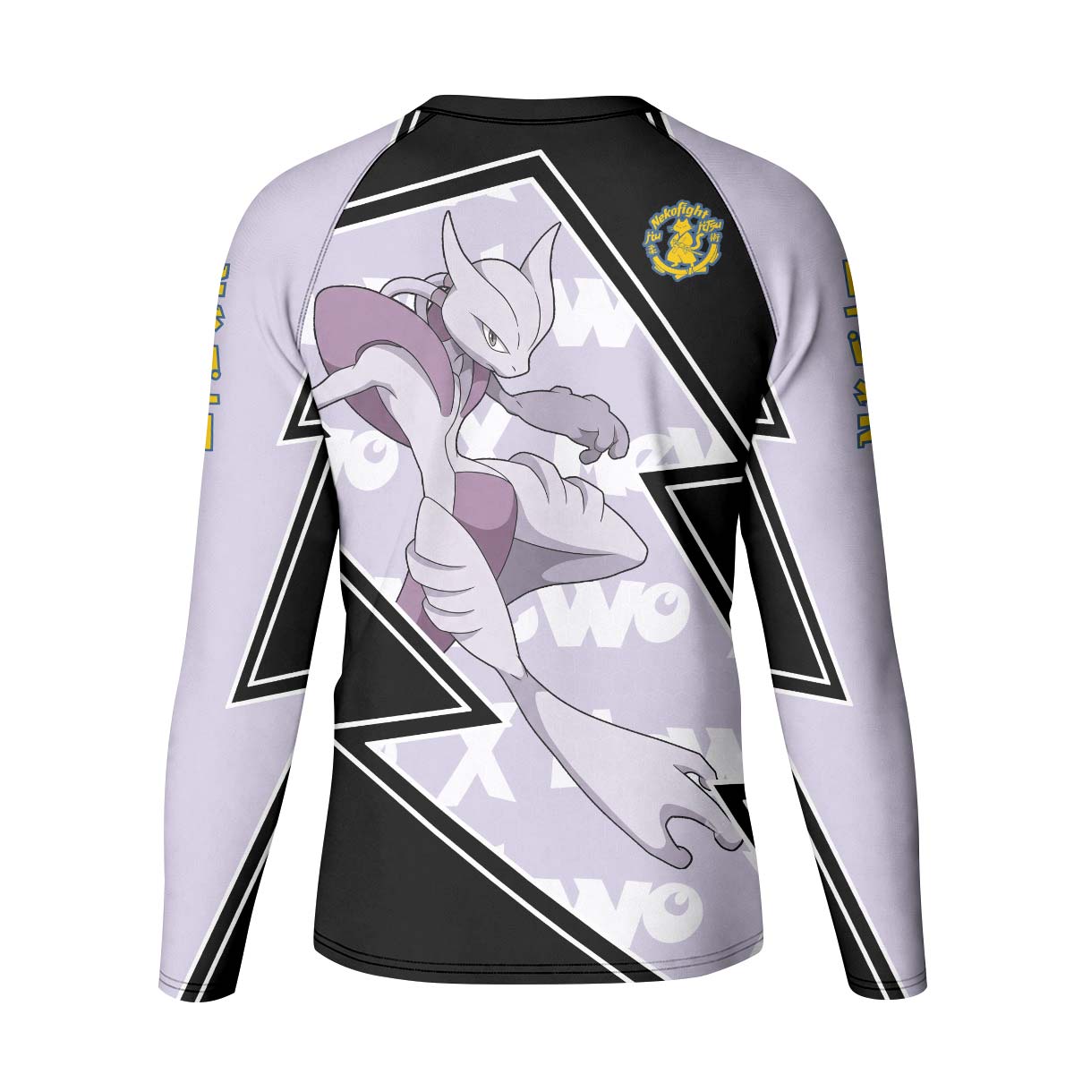 Pokemon Mega Mewtwo Kid Rash Guard