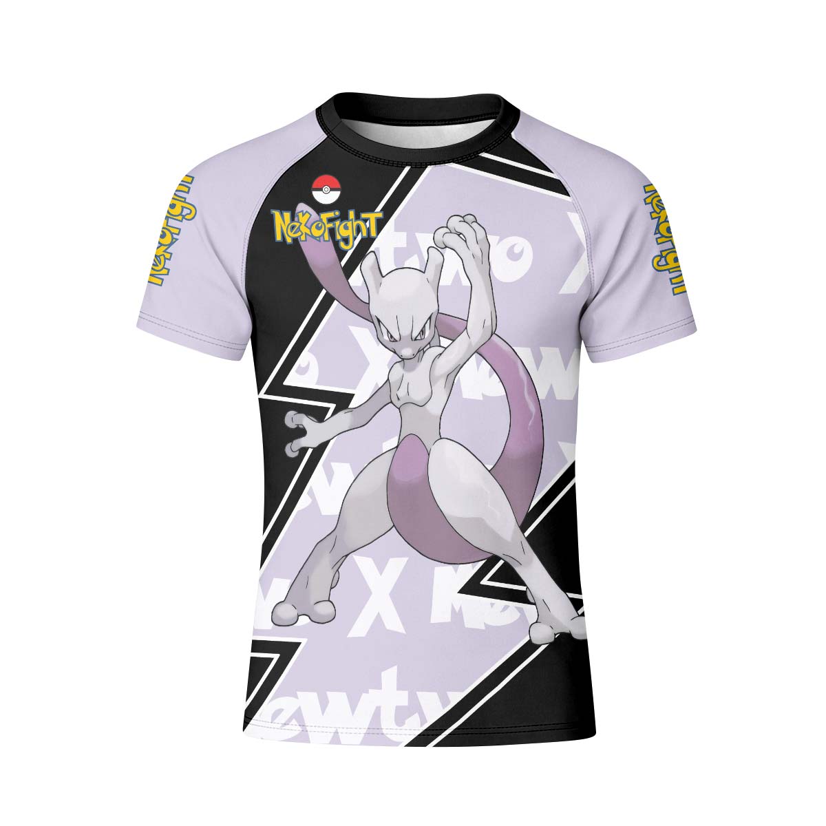Pokemon Mega Mewtwo Kid Rash Guard
