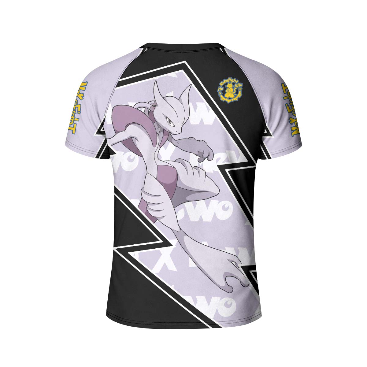 Pokemon Mega Mewtwo Kid Rash Guard